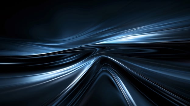 abstract smooth blue with black vignette studio photo