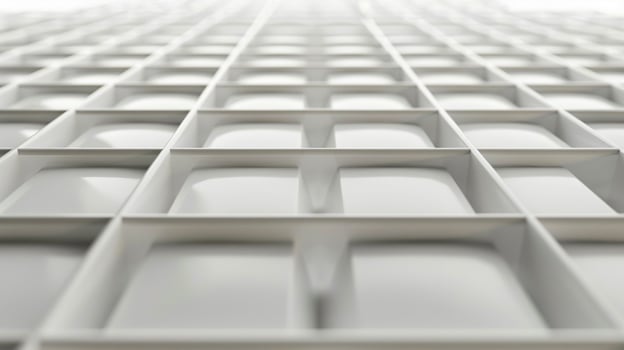 aesthetic minimal white grid pattern wallpaper photo