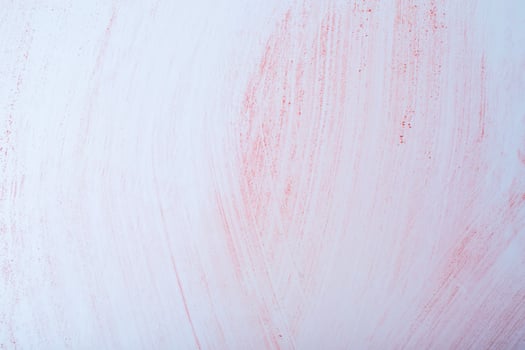 Pink paint brush stroke on white paper texture. Abstract background and texture for design. photo