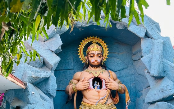 lord hanuman indian hindu god photo