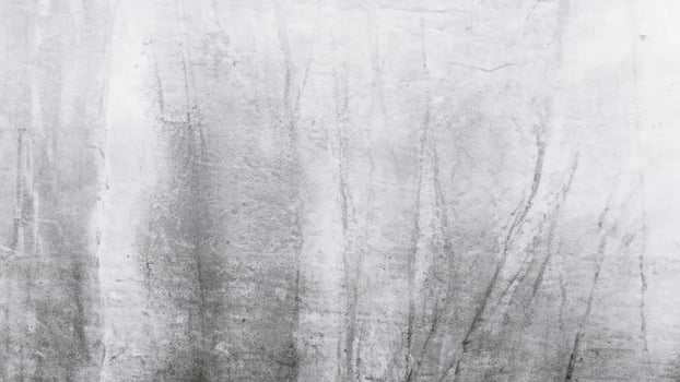 Abstract Background, White Exposed Concrete Wall Texture with Detailed Cracks. photo