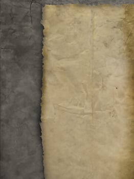 Vintage Textured Paper Background, Aesthetic Grunge Element for Creative Projects. photo
