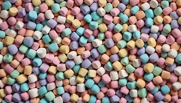 Colorful Marshmallow Background photo