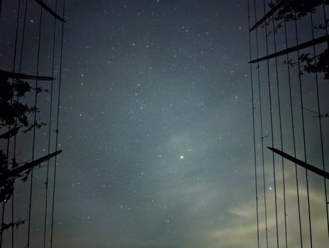 Night sky, stars, universe background, astrophotography, cosmos wallpaper, milky way and planets at Klenice, Croatia, Hrvatsko zagorje photo
