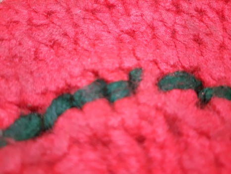 knitted wool close up photo
