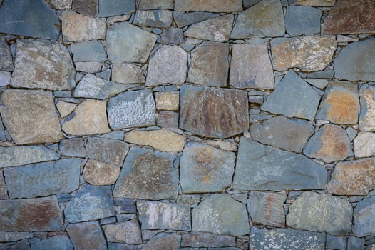 Old brick wall from a stone 1 photo