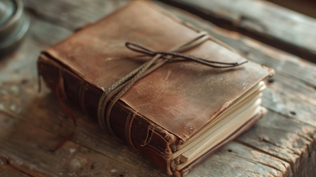 The journal itself is a wellloved item with dogeared pages and worn edges a testament to the mans commitment to his emotional wellness journey photo