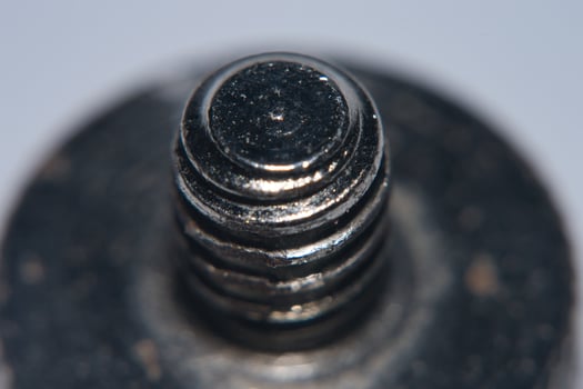 macro image of a photography screw thread photo