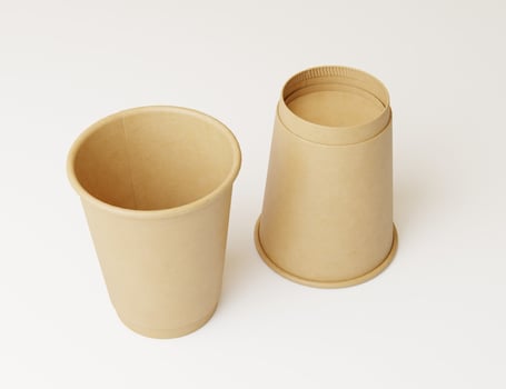 Paper coffee cup photo