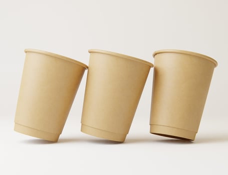 Paper cup mockup photo