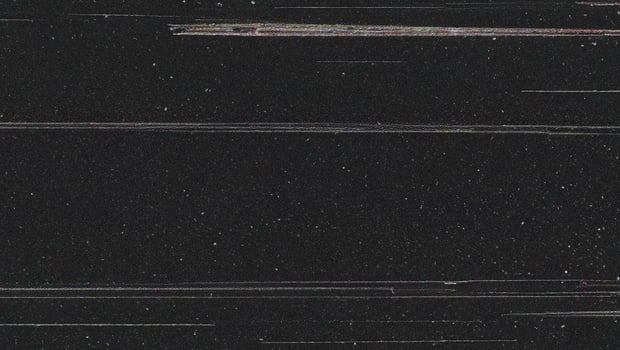 Glitch Art on Dark Background photo