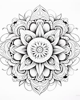 Circle with Ornamental Design Style photo