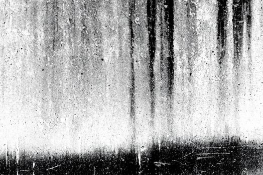 Vintage Weathered Concrete Wall Texture, Black and White Grunge Background with Dust Noise Grain Effect photo