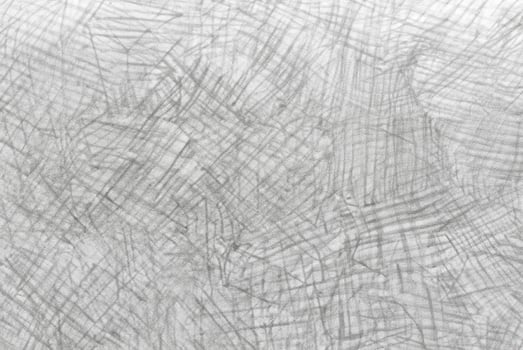 Minimalist Gray Crayon Drawing on Textured Paper Background photo