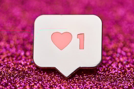 Like heart symbol photo