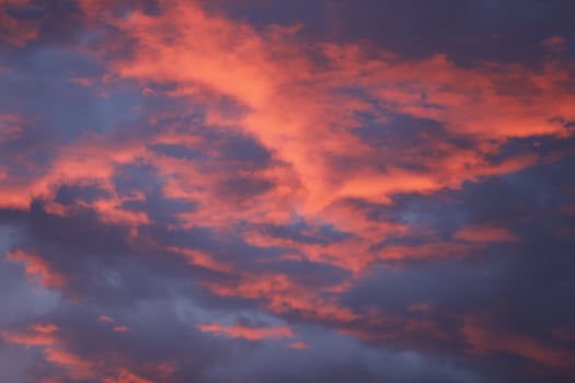 sunset over the almanzora valley photo