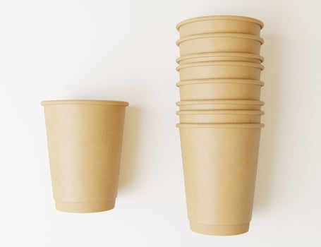 Paper coffee cup photo