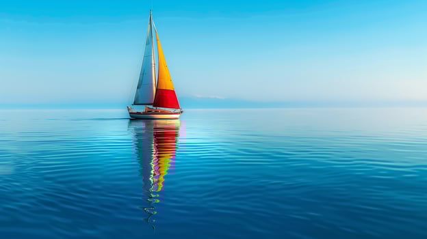 A beautiful day for sailing photo