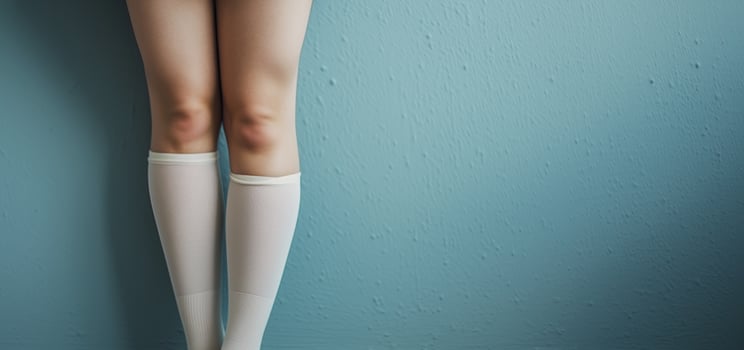 Child, girl, woman, person show legs, feet. Skin, body closeup, beauty. Young kid, baby, barefoot. photo