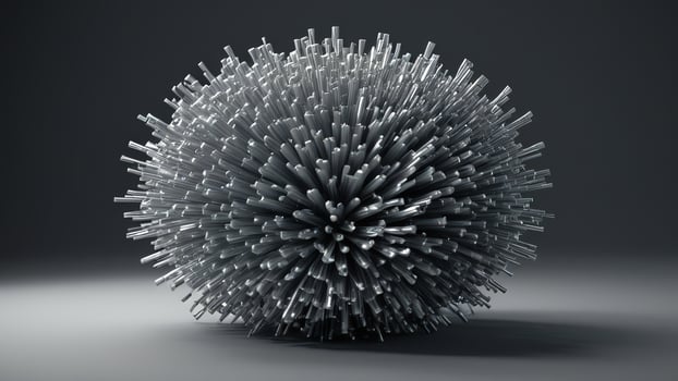 geometry model elegant random abstract black and white photo