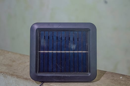 mini portable solar panels for environmentally friendly renewable energy electricity photo