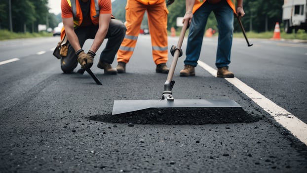 activities of construction workers people, heavy work, work activities, construction projects photo