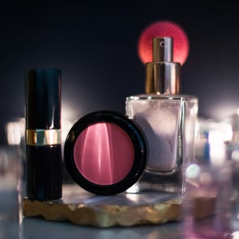 luxury make-up products, cosmetic set - beauty makeup styled concept photo