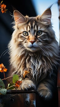 masterpiece HD quality pet photography for international cat day. photo