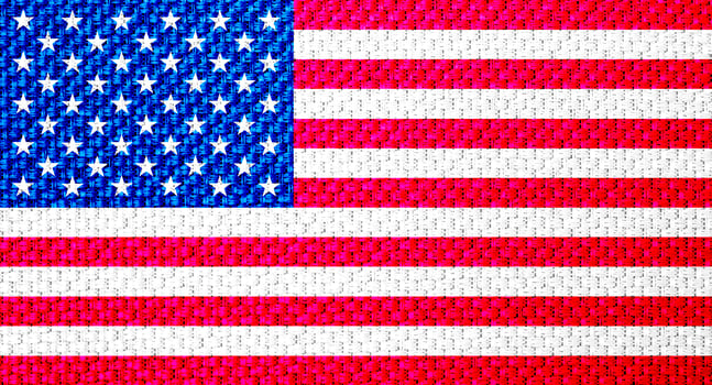 USA flag abstract background. photo