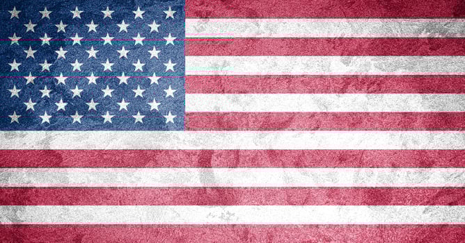 USA flag abstract background. photo