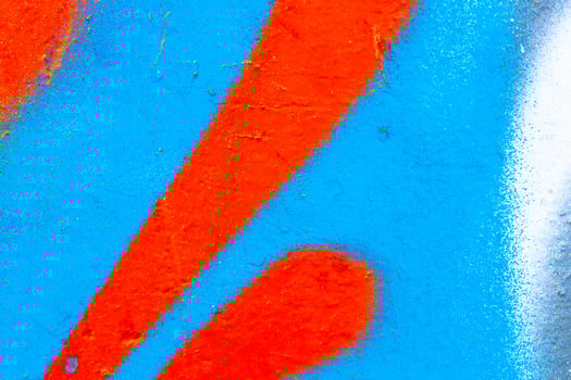 Fragment of colorful graffiti background. photo