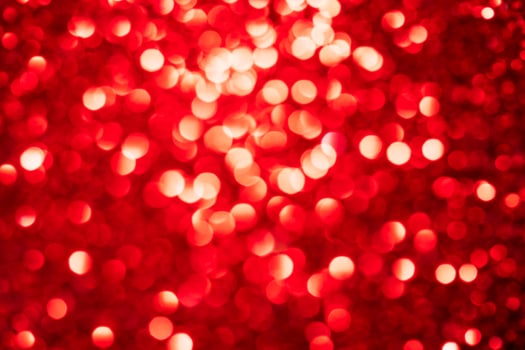 Red lights abstract bokeh backdrop. Chrismas or valentine's day lights bokeh. photo