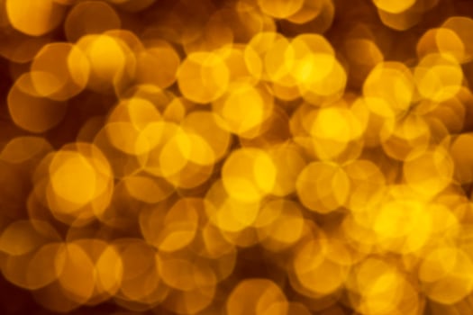 Golden lights abstract bokeh backdrop. Chrismas lights bokeh. photo