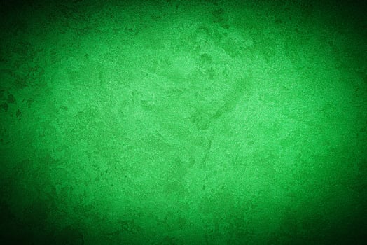 Texture of green decorative plaster or concrete with vignette. photo