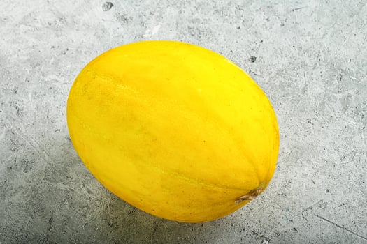 Sweet and juicy ripe melon photo