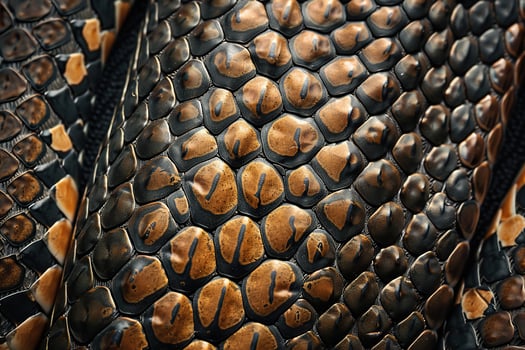 Beautiful texture snake skin for design natural abstract background photo