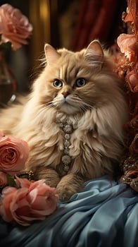 masterpiece HD quality pet photography for international cat day. photo