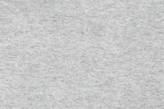 Close-Up of Heather Gray Knitted Sweatshirt Fabric Texture photo