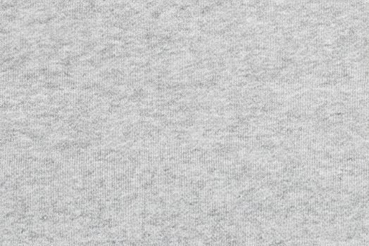 Close-Up of Heather Gray Knitted Sweatshirt Fabric Texture photo