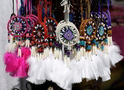 fair with lovely articles like dream catchers photo