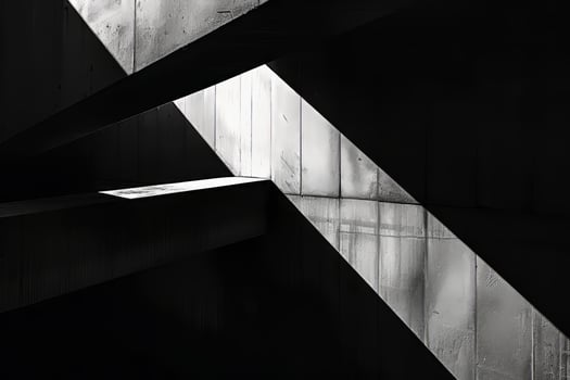A minimalist abstract photograph, with stark compositions and dramatic lighting photo