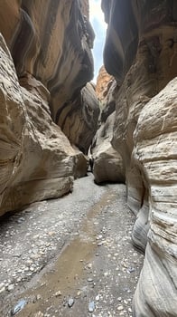 Hidden slot canyons waiting to be explored photo