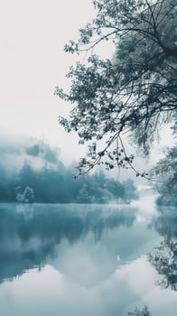 Serene backdrop to soothe the soul photo