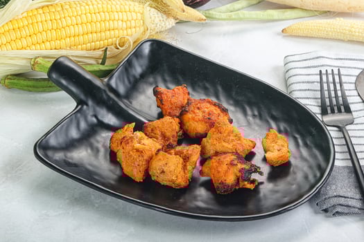 Indian cuisine - Fish Tikka barbecue photo