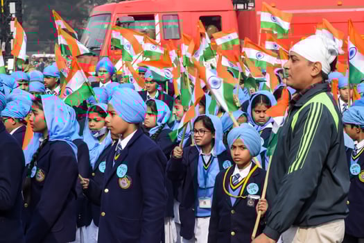 Delhi, India - May 6 2024 - Veer Bal Diwas commemorates the martyrdom of the four sons of tenth and last Sikh Guru Gobind Singh, In Jan 2021 PM Modi announced Dec 26 observed as Veer Bal Diwas photo