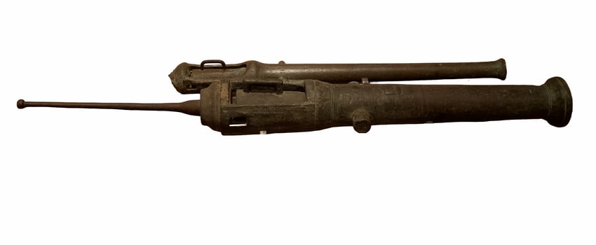 cannon, weapon, metal, monument, ship, war, old, technology, sea photo