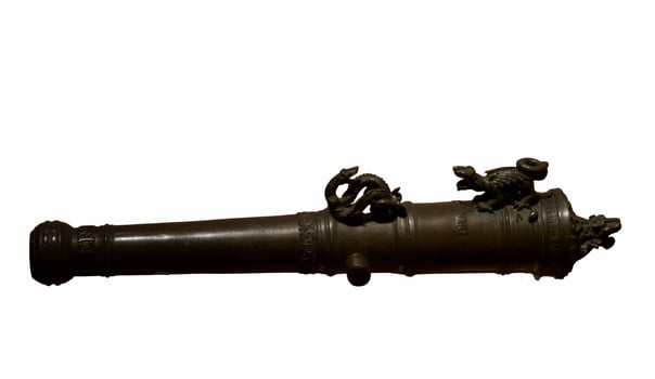 cannon, weapon, metal, monument, ship, war, old, technology, sea photo