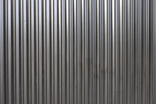 Corrugated steel fence wall texture photo