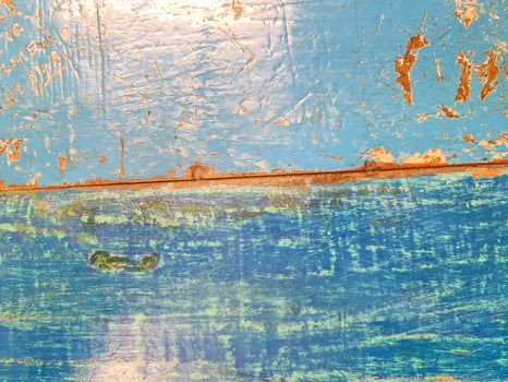 A beautiful surface of weathered wood in a retro look. photo