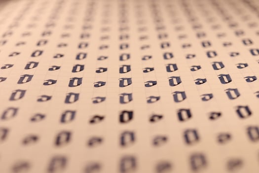 Lettering practice writing worksheet. Handwriting symbol filling pattern. Calligraphic letter O learning skills paper page. Calligraphy letters o background. photo